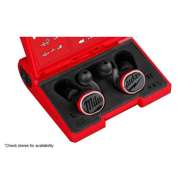 MILWAUKEE 3.0Ah REDLITHIUM USB Bluetooth Headphones Kit L4RLEPB301