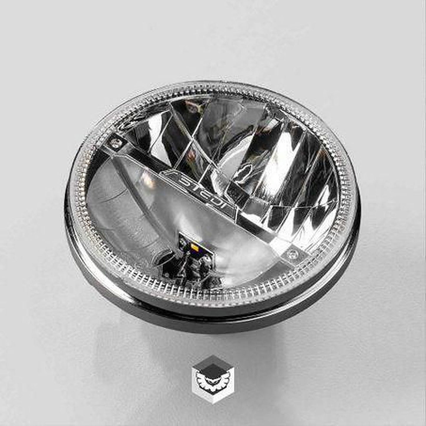 Stedi 7 Inch Homage LED Headlight Chrome 5700K LED-HOMAGE-5700CHR