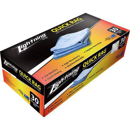 Lightning Quick Rags — 30 Pack