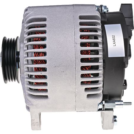 OEX Alternator 12V 120A Lucas Style 4 Groove Twin Leg LXA832