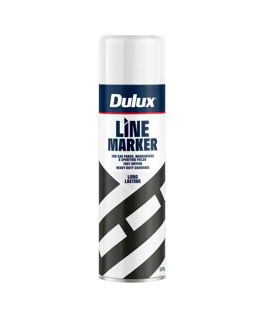 Dulux Line Marker White Marking Paint 500g 212132