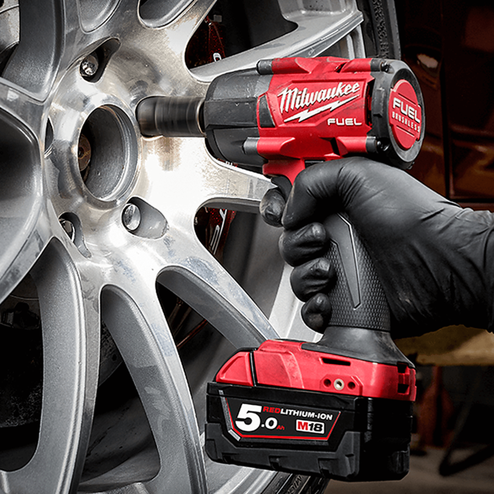 Milwaukee M18 FUEL 1/2in Mid-Torque Impact Wrench with Friction Ring (Tool Only)