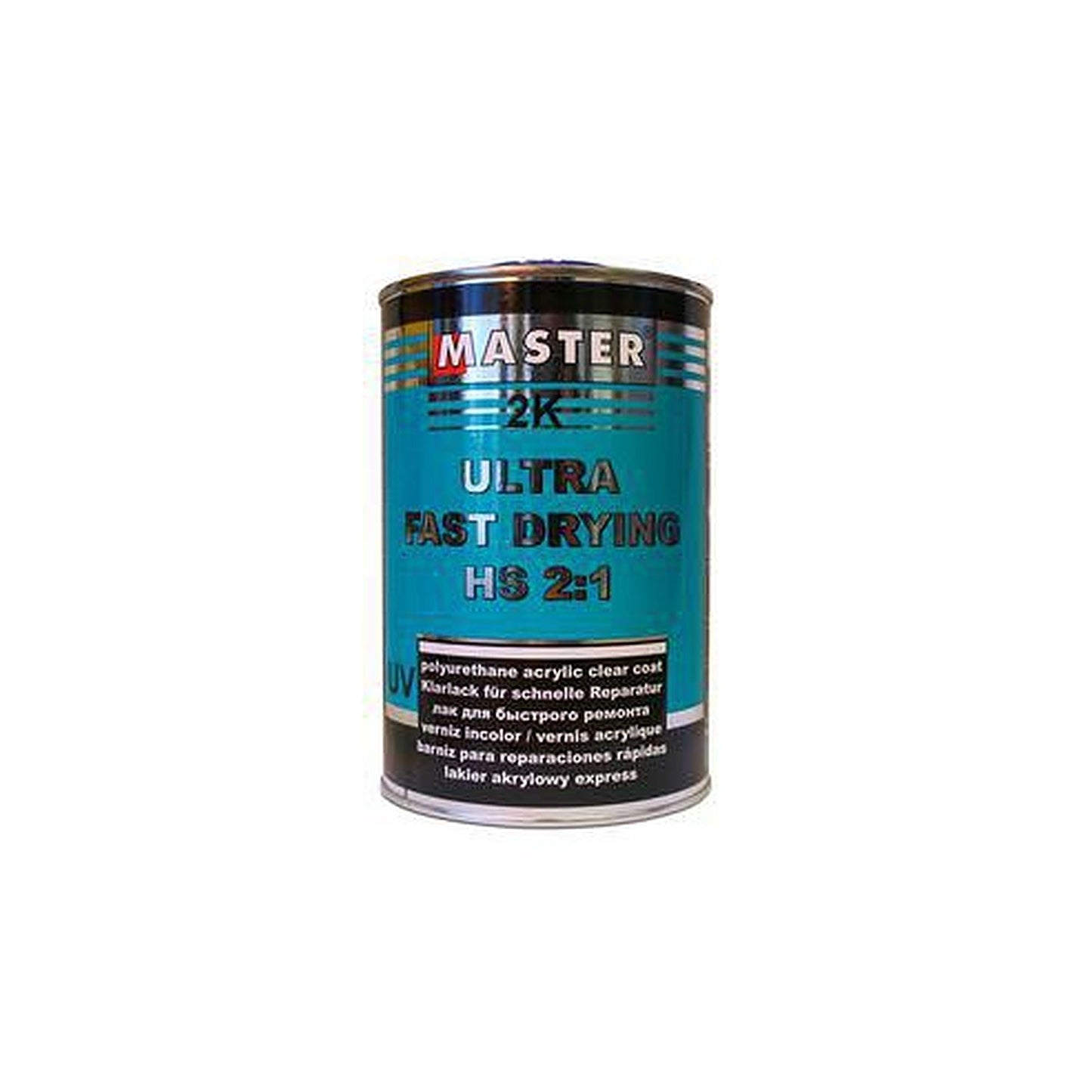 Master Ultra Fast Drying Acrylic Clear Coat 2:1 1L M1962