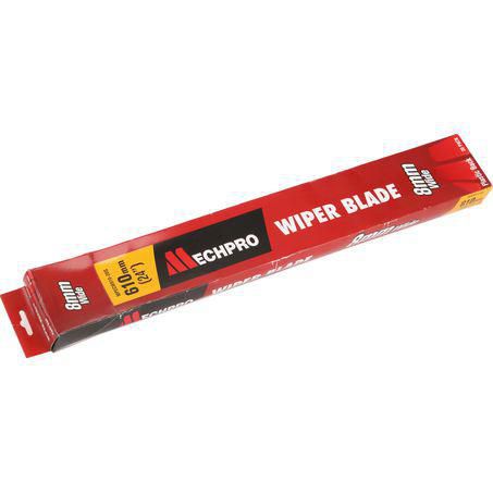 Mechpro Red Wiper Blade Refill 8mm x 610mm 24in MPECW610-20S