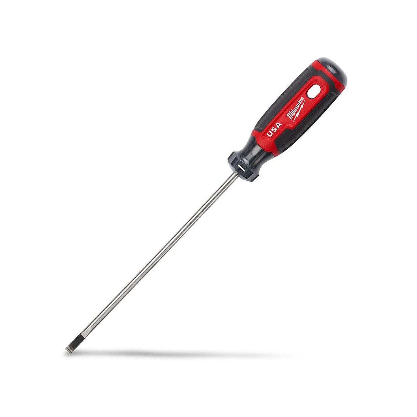 Milwaukee USA Made Cushion Grip Cabinet 3/16in x 152mm Screwdriver MT212