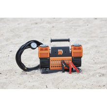 MaxiTrac 12V Heavy Duty Dual Piston Air Compressor — 300L/min, 150 PSI