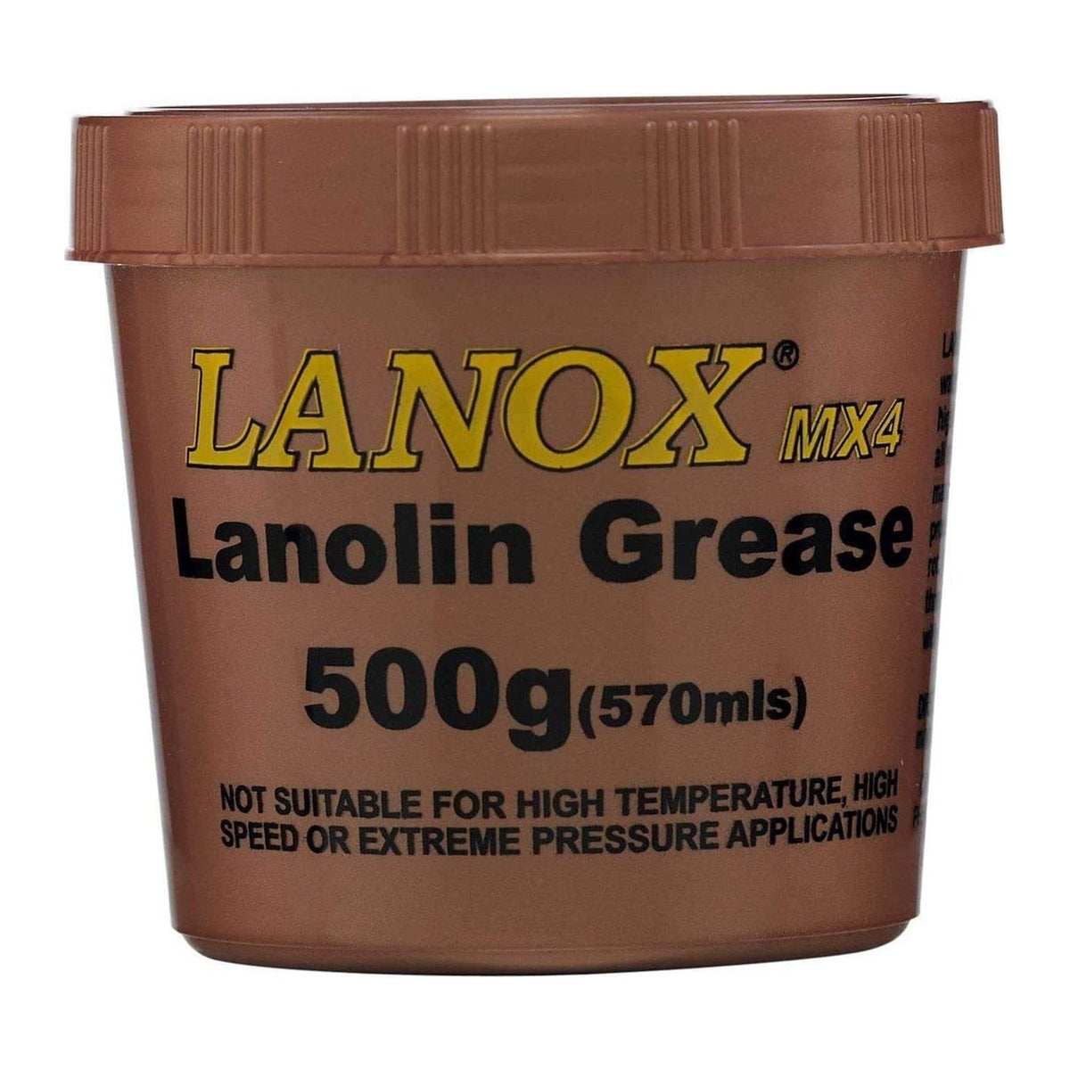 Lanox MX4G Lanolin Grease 500g Tub MX4G-500