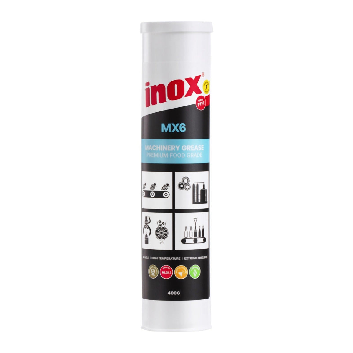 Inox MX6 Food Grade Synthetic Grease 400g MX6-400