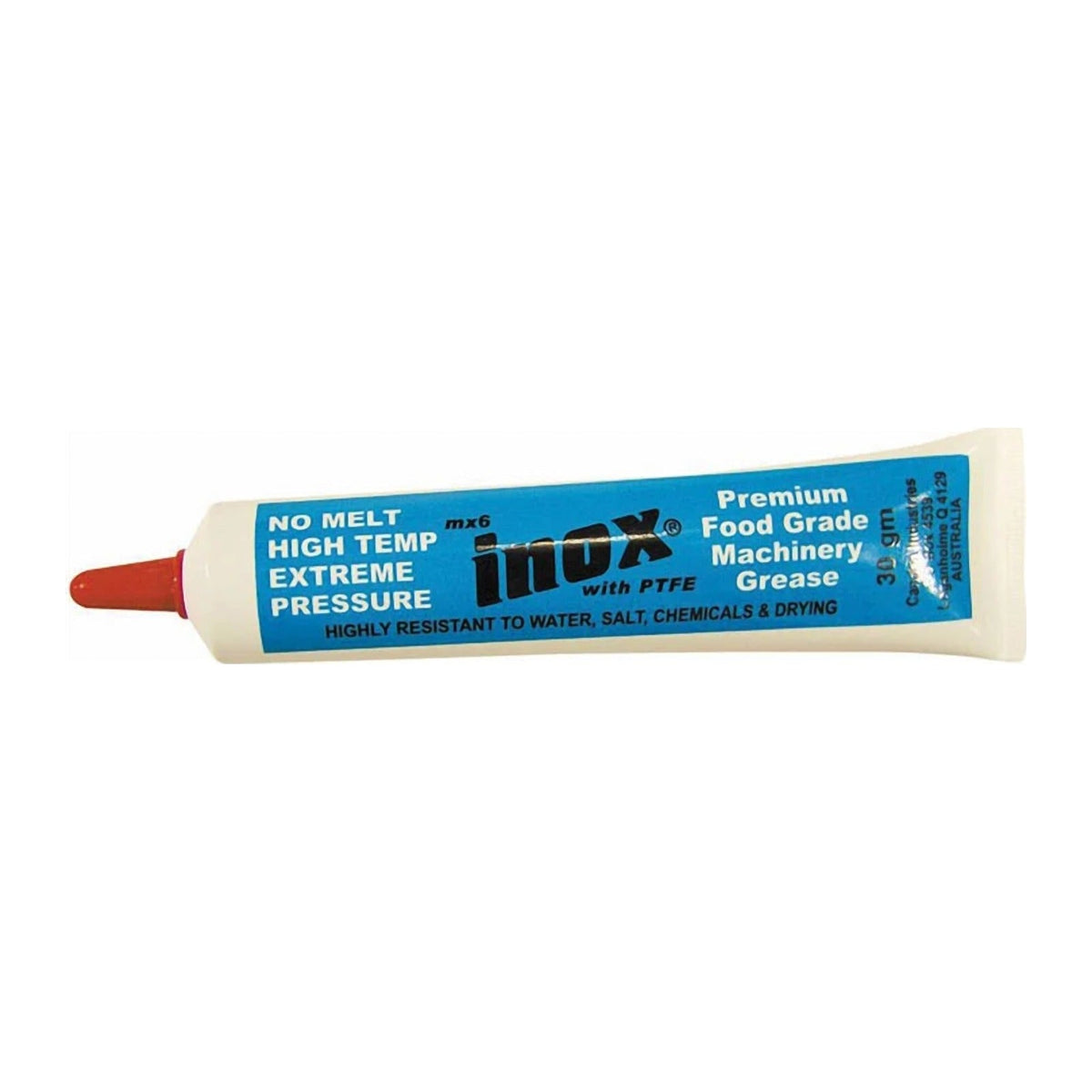 Inox MX6 Food Grade Synthetic Grease 30g Tube Blister Pack MX6-BP30