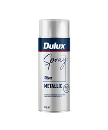 Dulux Spray Metallic Silver Effects Spray Paint 325g 212091