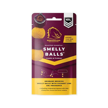 Smelly Balls Brisbane Broncos Smelly Balls Set NRL445AA