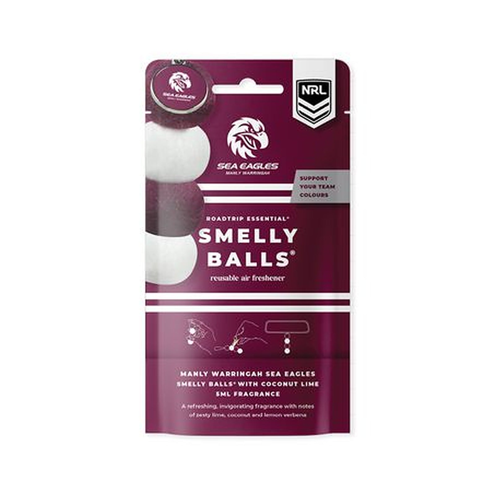 Smelly Balls Manly Sea Eagles Smelly Balls Set NRL445AE