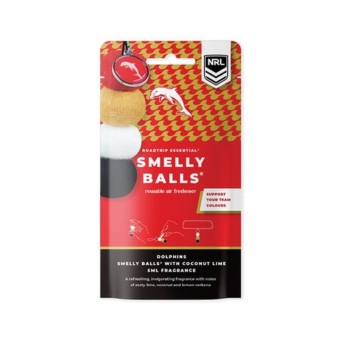Smelly Balls Redcliffe Dolphins Smelly Balls Set NRL445AT