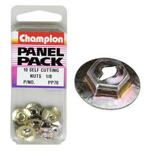 Champion Self Cut Nuts 1/8in PP78