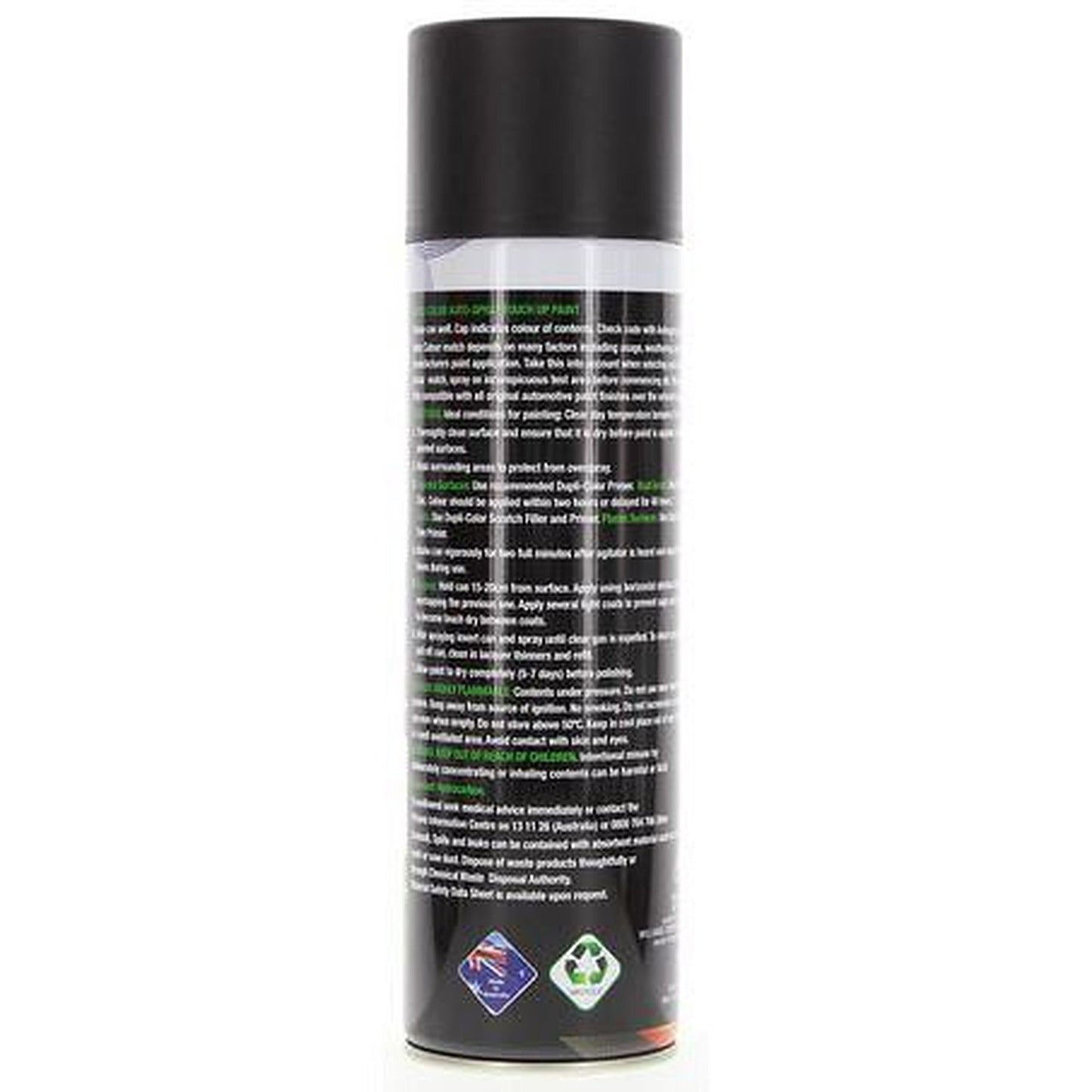 Dupli-Color Automotive Spray Paint Matt Black 350g PS112
