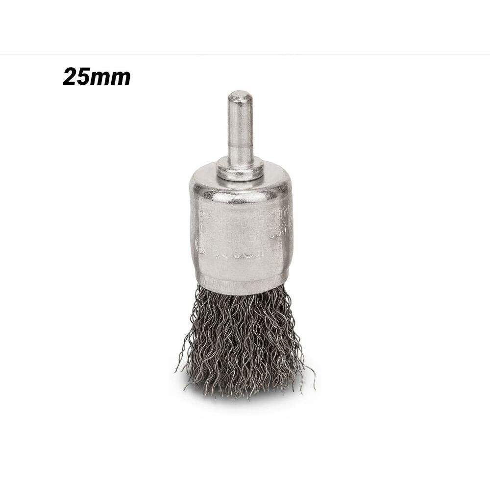 Bosch PSB PIN.B 25 (1.609.200.269) EXPERT 6mm Shank 25mm Crimped 0.3mm Steel Wire Pencil Brush