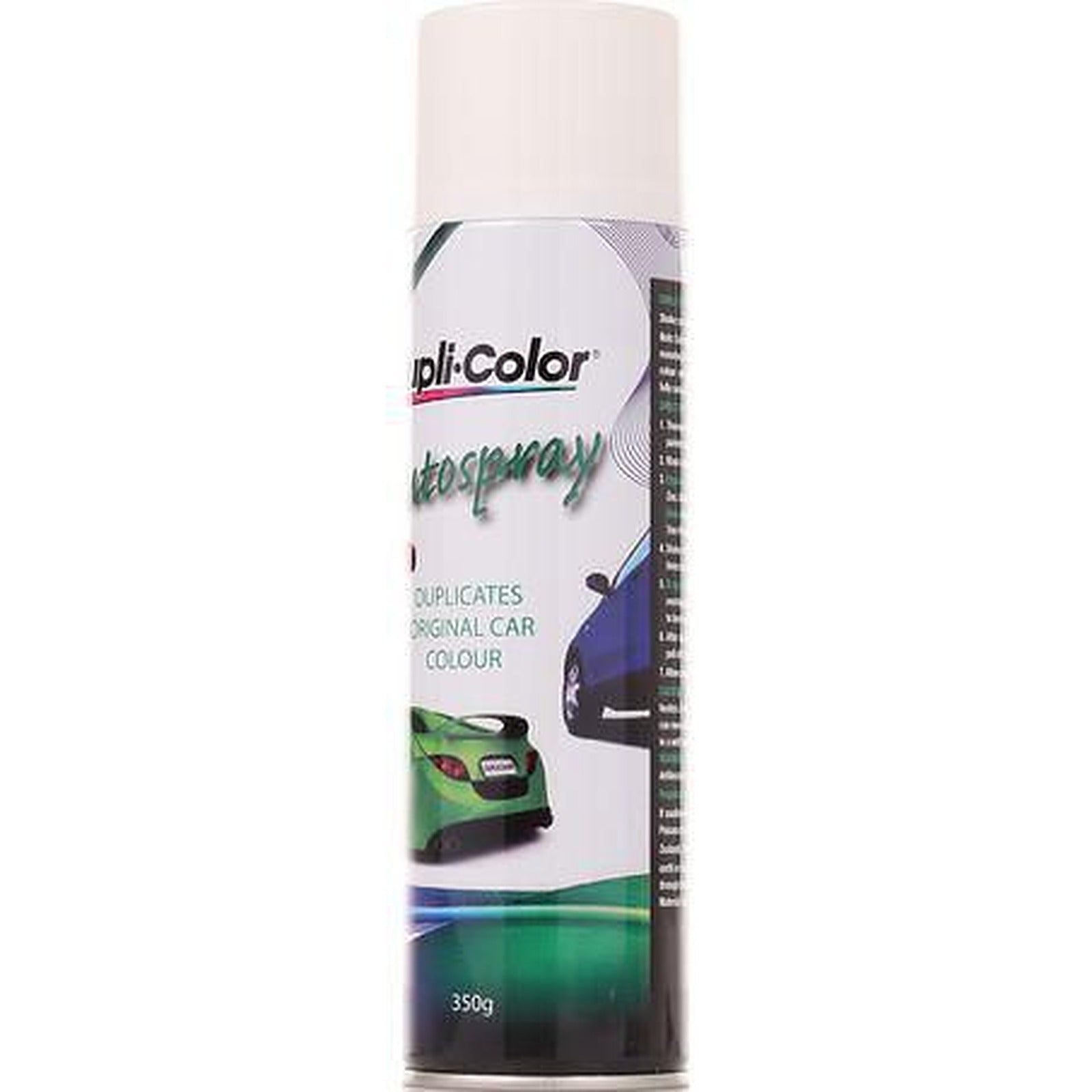 Dupli-Color Automotive Spray Paint Sno White 350g PSF32