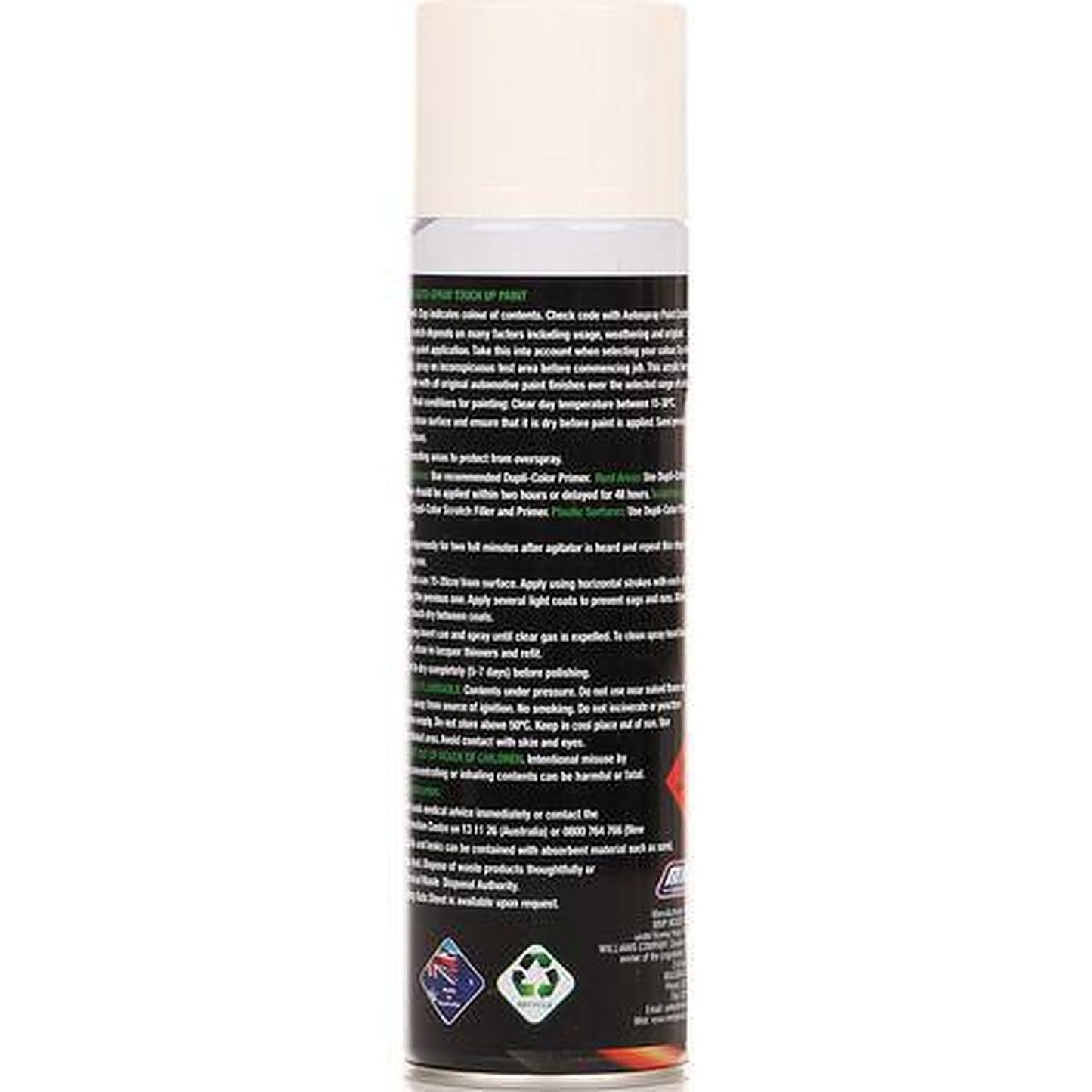 Dupli-Color Automotive Spray Paint Alpine White 350g PSH53