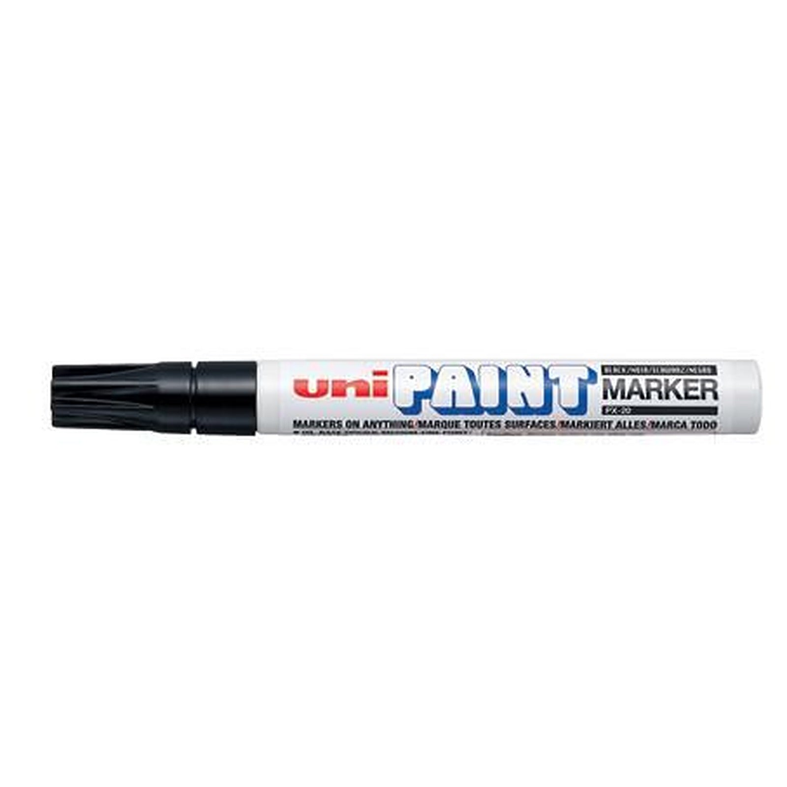 Uni Paint Marker Black Opaque Outdoor Use PX-20 PX20BK