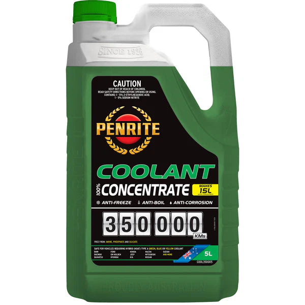 Penrite 350,000km Anti-Freeze Anti-Boil Premix Coolant 1L COOL350PMX001