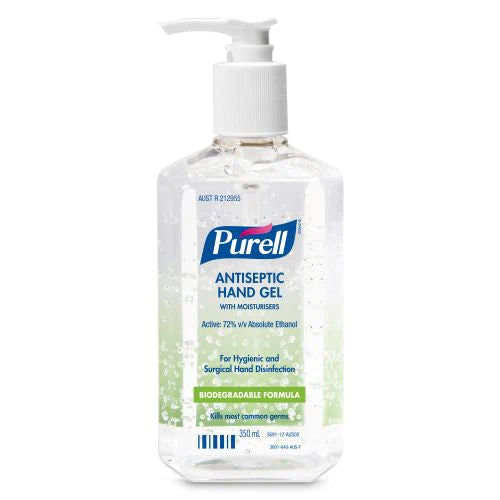 Purell Antiseptic Hand Gel Pump Bottle 350mL
