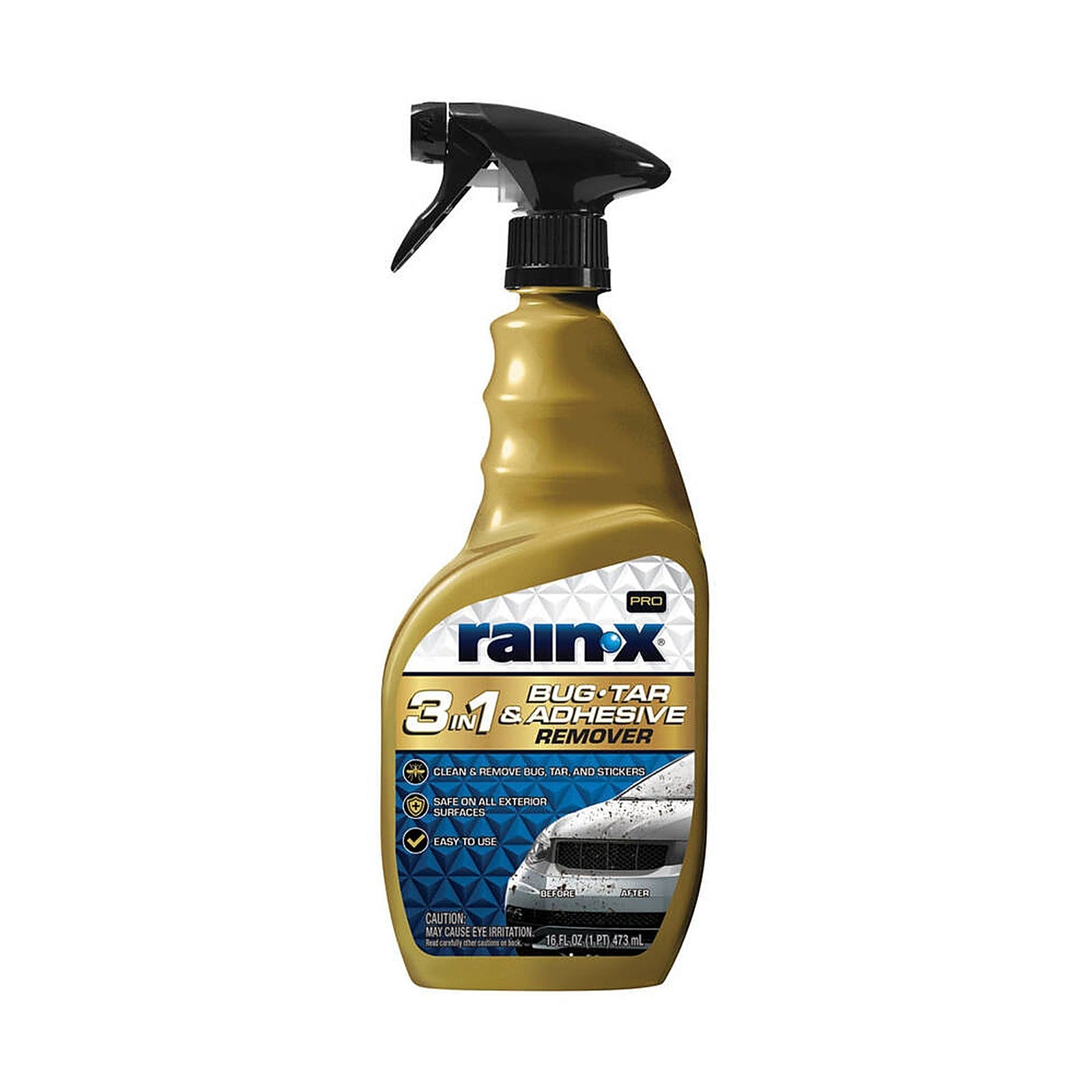 Rain-X Pro 3-in-1 Bug, Tar & Adhesive Remover 473ml RAINXPRO3IN1
