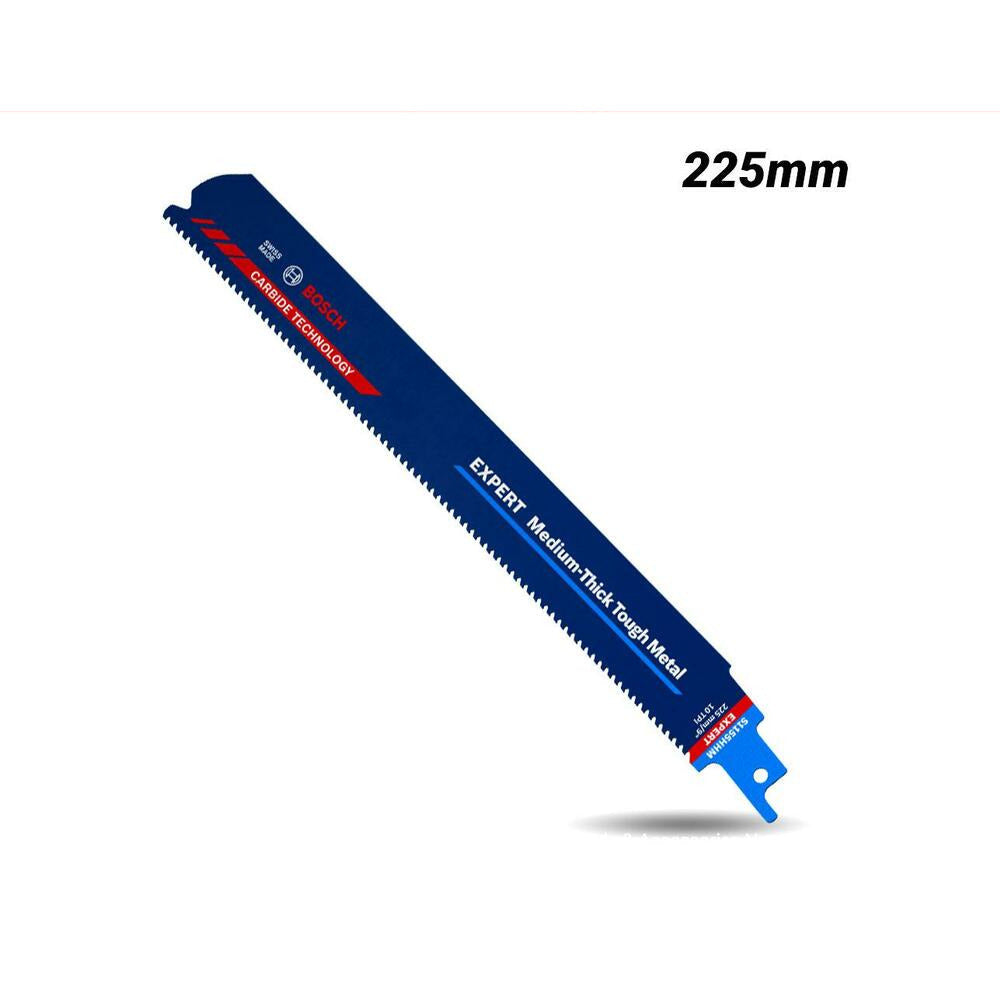 Bosch RBE-1ER S1155HHM (2.608.900.374) 225mm (9") 10TPI Expert Medium-Thick Tough Metal Blade to Suit Reciprocating Saws