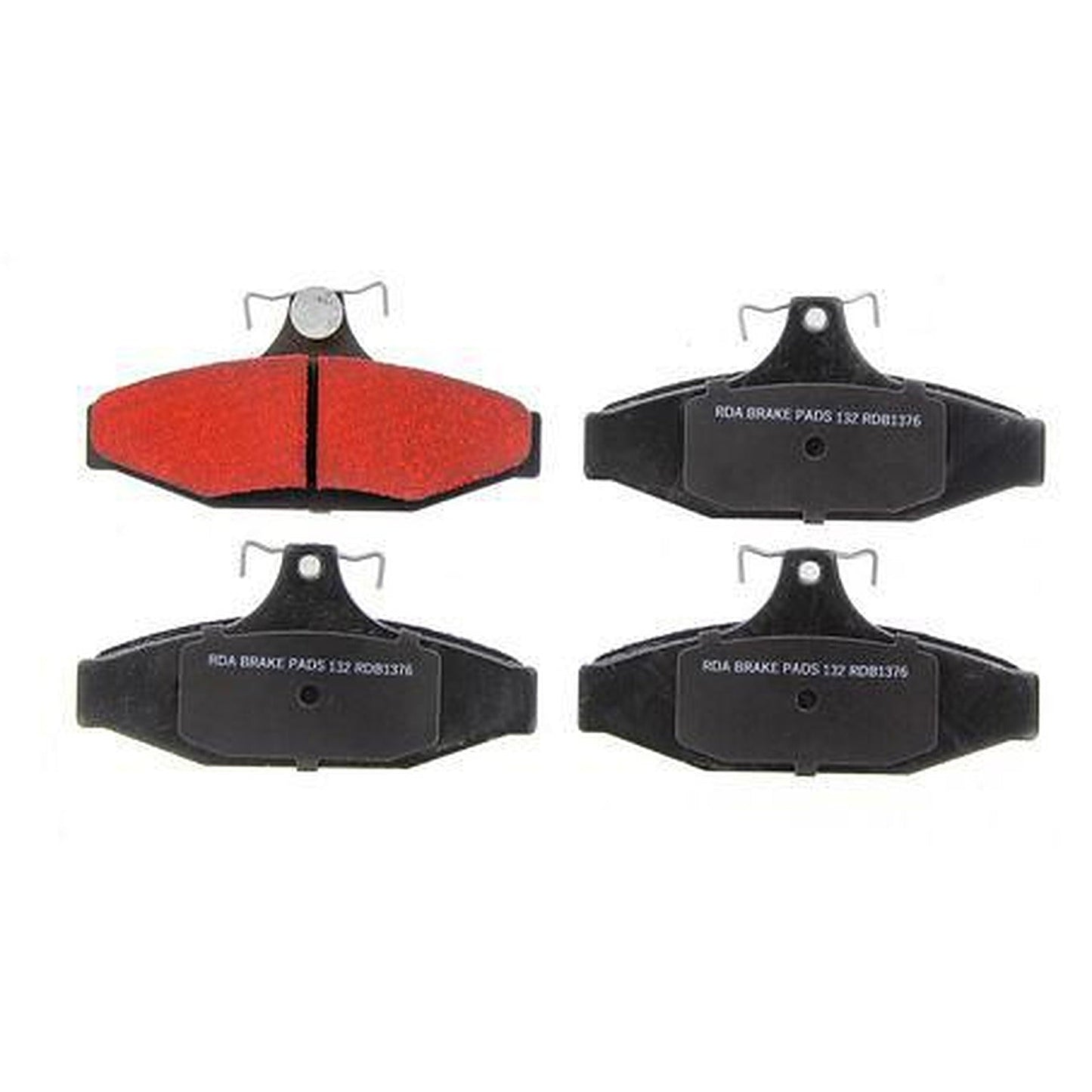 RDA GP Max General Purpose Low Metallic Brake Pad Set Rear RDB1376