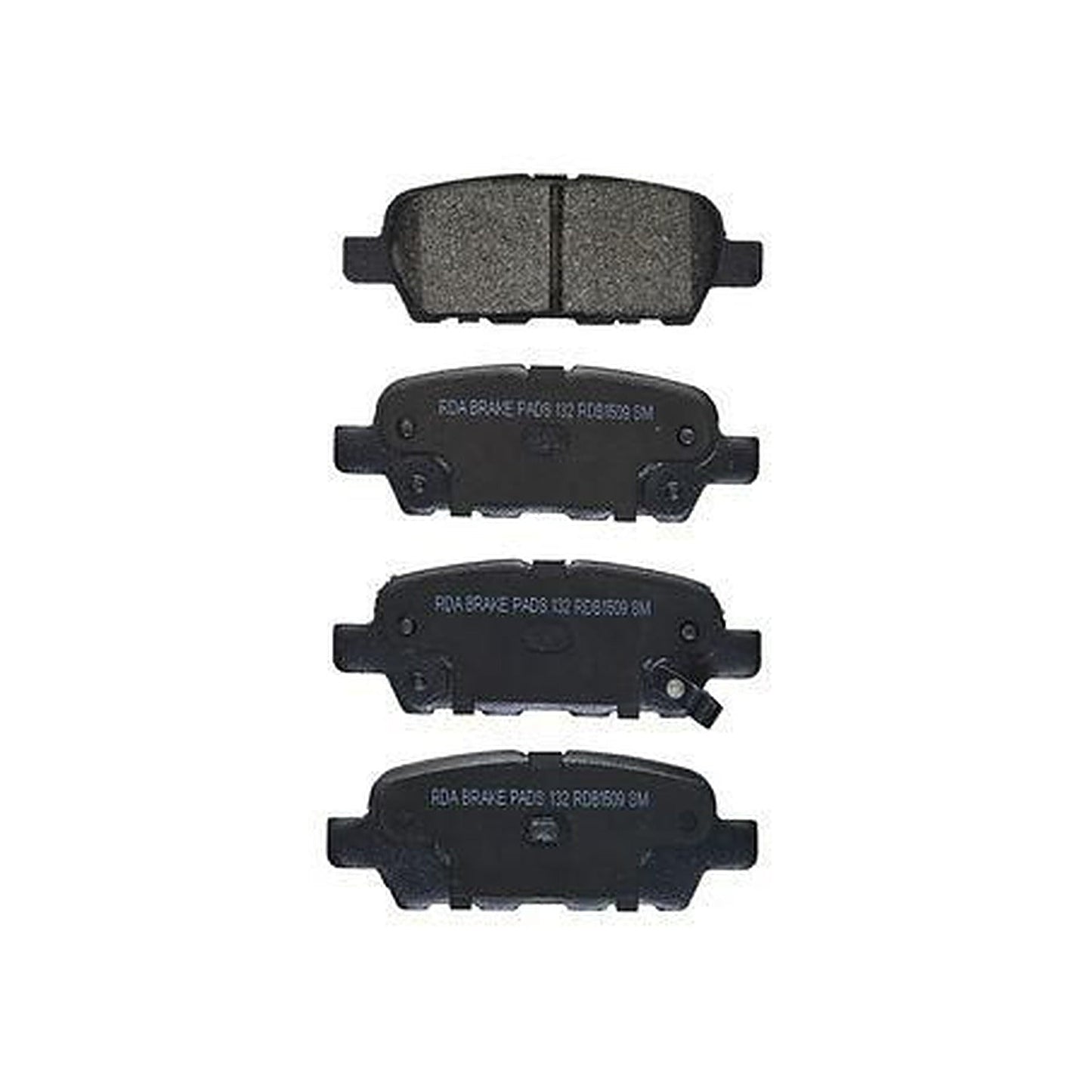 RDA GP Max General Purpose Low Metallic Brake Pad Set Rear RDB1509