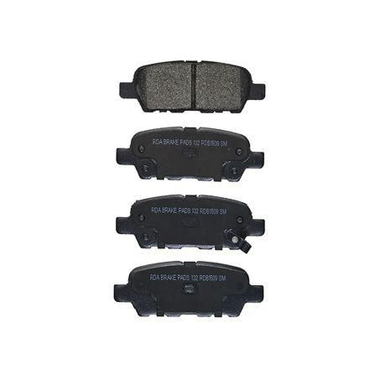 RDA GP Max General Purpose Low Metallic Brake Pad Set Rear RDB1509