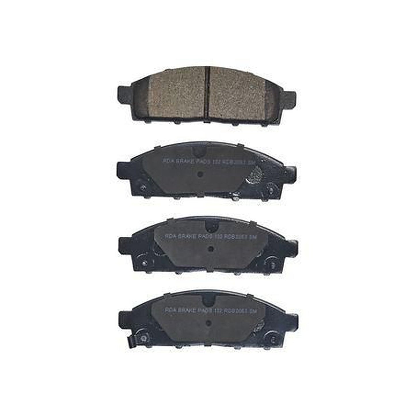 RDA GP Max General Purpose Low Metallic Brake Pad Set Front RDB2053