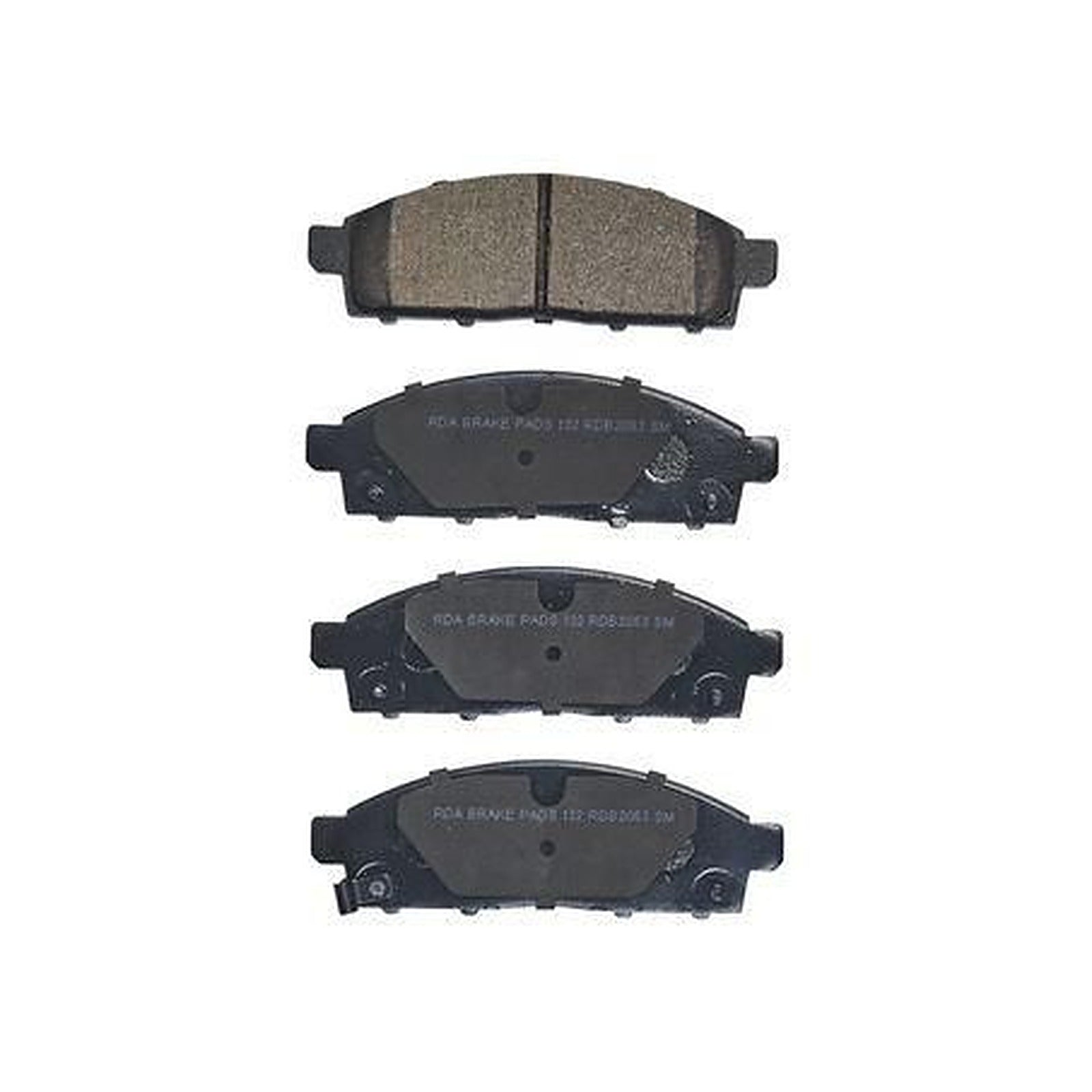 RDA GP Max General Purpose Low Metallic Brake Pad Set Front RDB2053