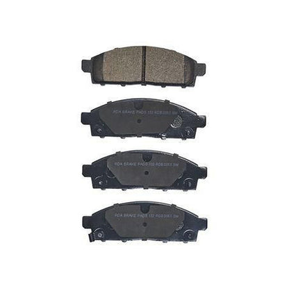 RDA GP Max General Purpose Low Metallic Brake Pad Set Front RDB2053