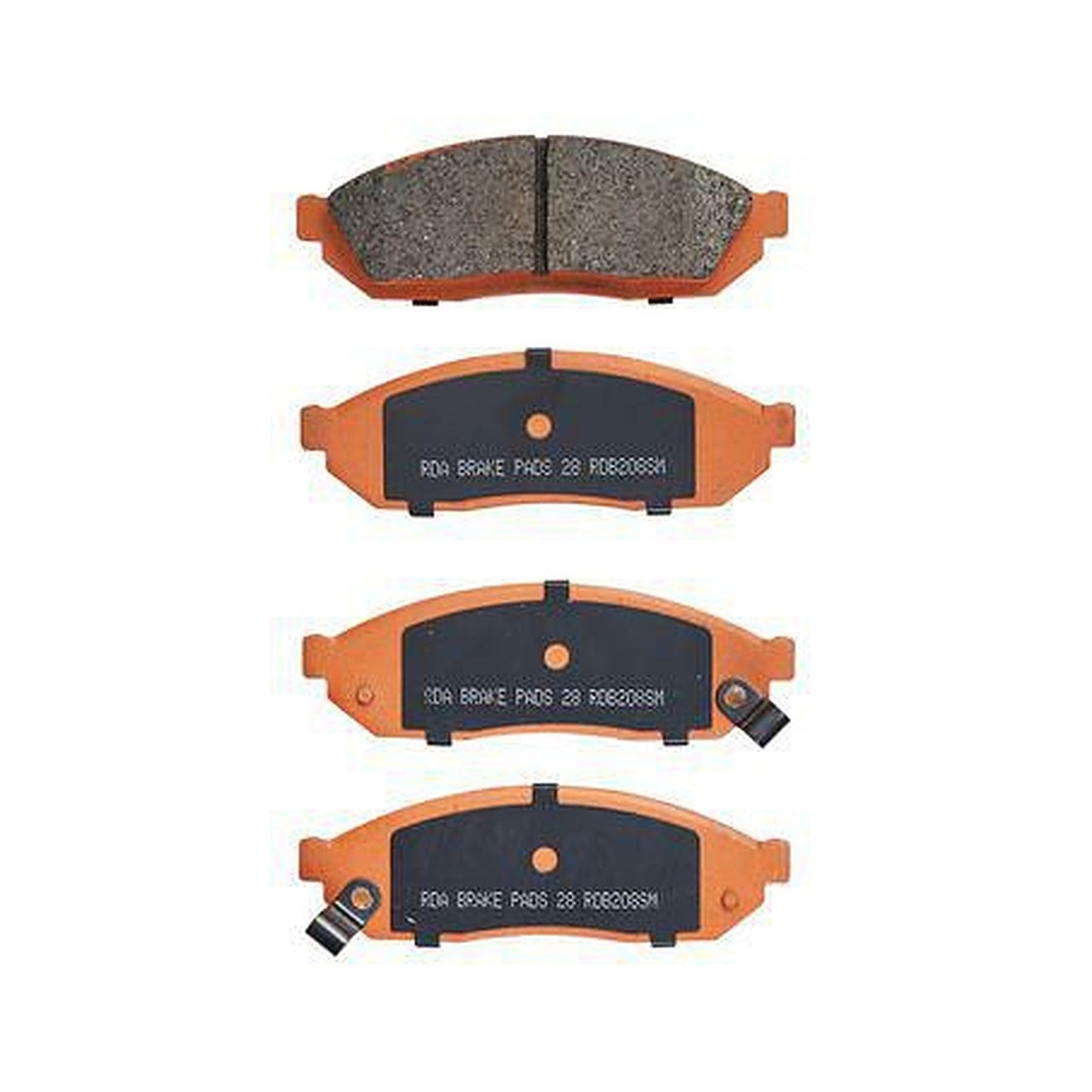 RDA GP Max General Purpose Low Metallic Brake Pad Set RDB280