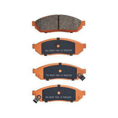 RDA GP Max General Purpose Low Metallic Brake Pad Set RDB280