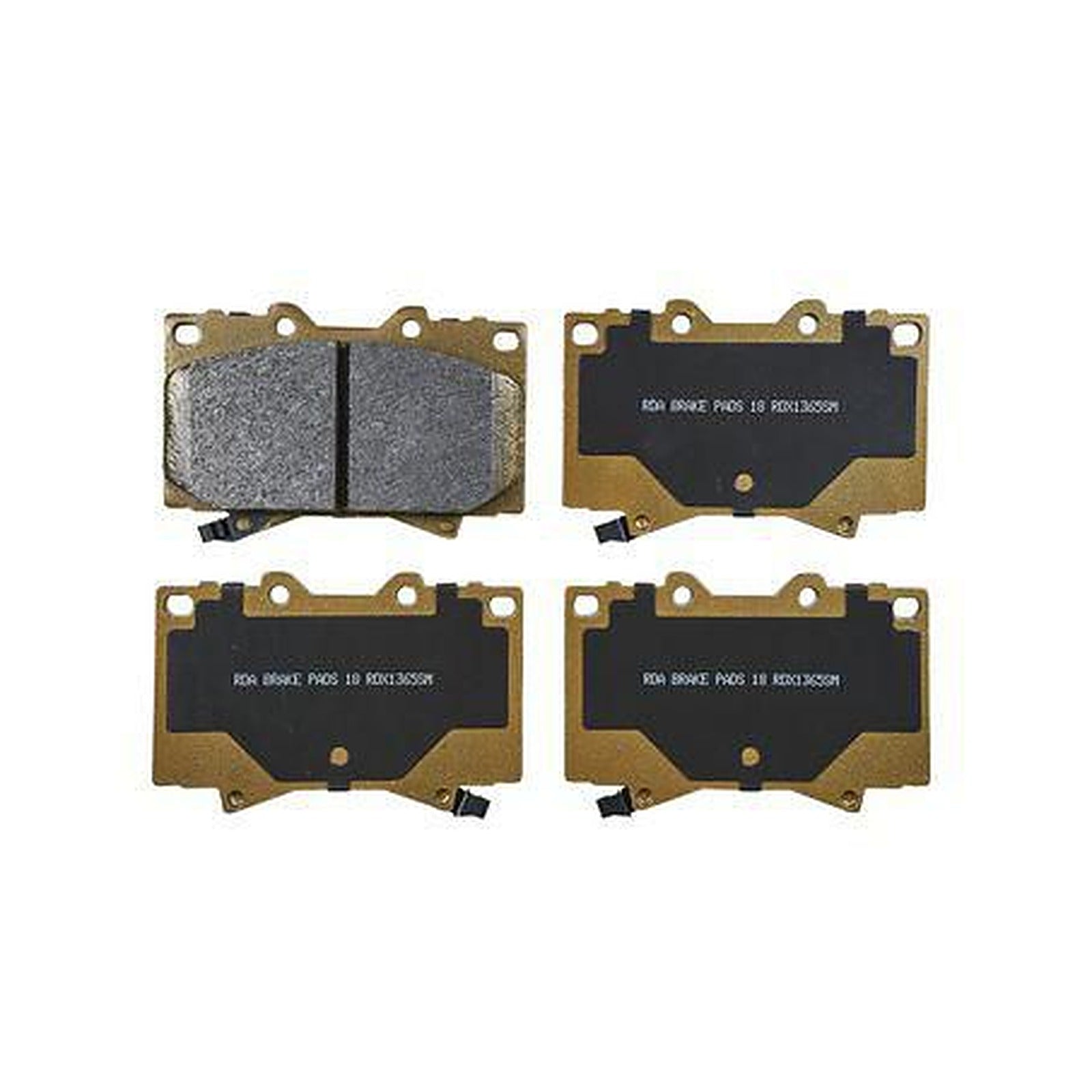 RDA Extreme Heavy Duty Brake Pad Set Front RDX1365SM