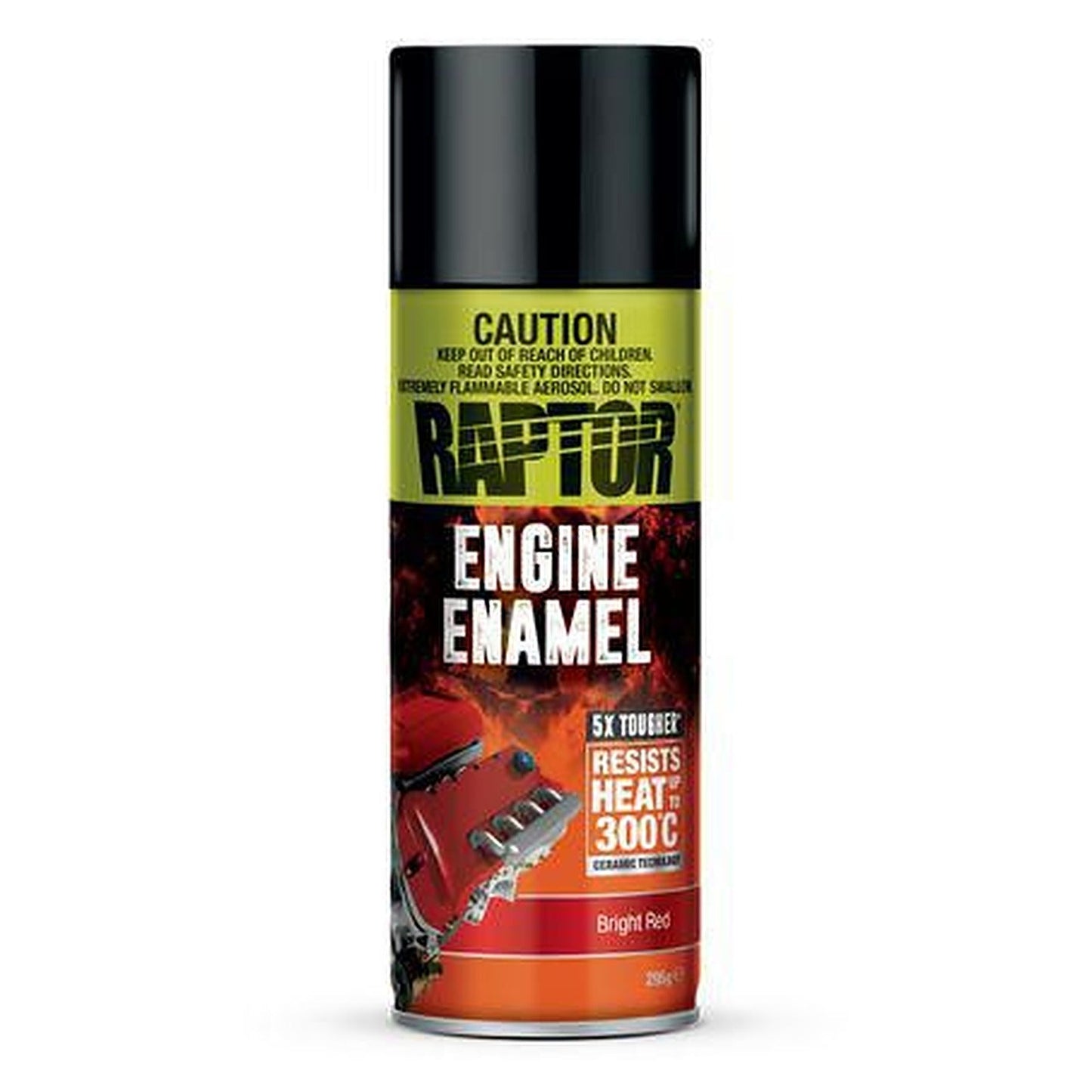 RAPTOR Engine Enamel Paint Bright Red 295g REEBR/AL
