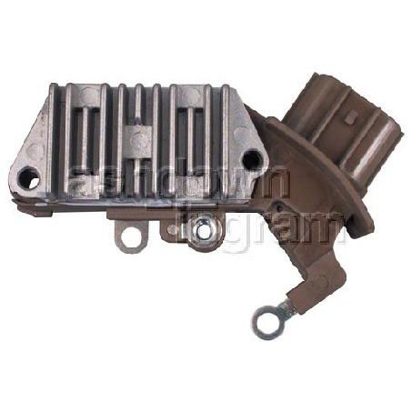 OEX Alternator Regulator 12V Internal Denso Style RGX2049