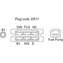 OEX Alternator Regulator 12V External Mitsubishi Style RGX6045