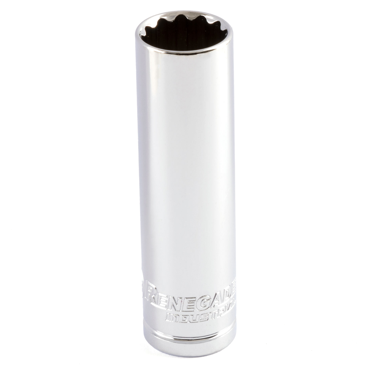 Renegade Industrial 16mm x 1/2" Drive Metric 12 Point Deep Socket - RI12009DP