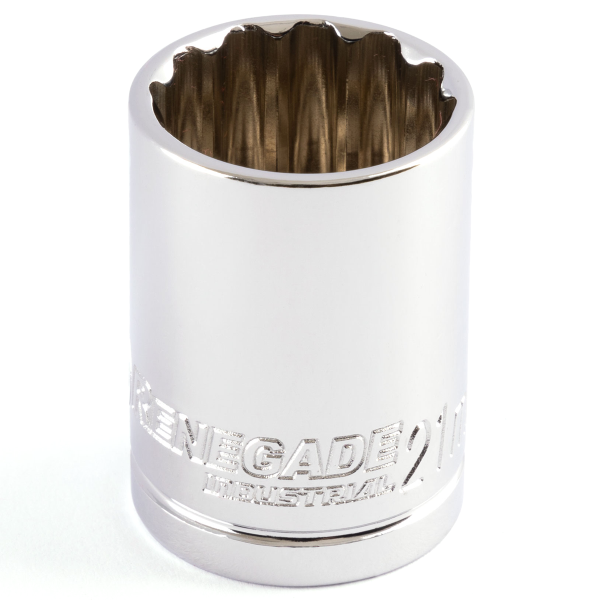 Renegade Industrial 21mm x 1/2" Drive Metric 12 Point Standard Socket - RI12014