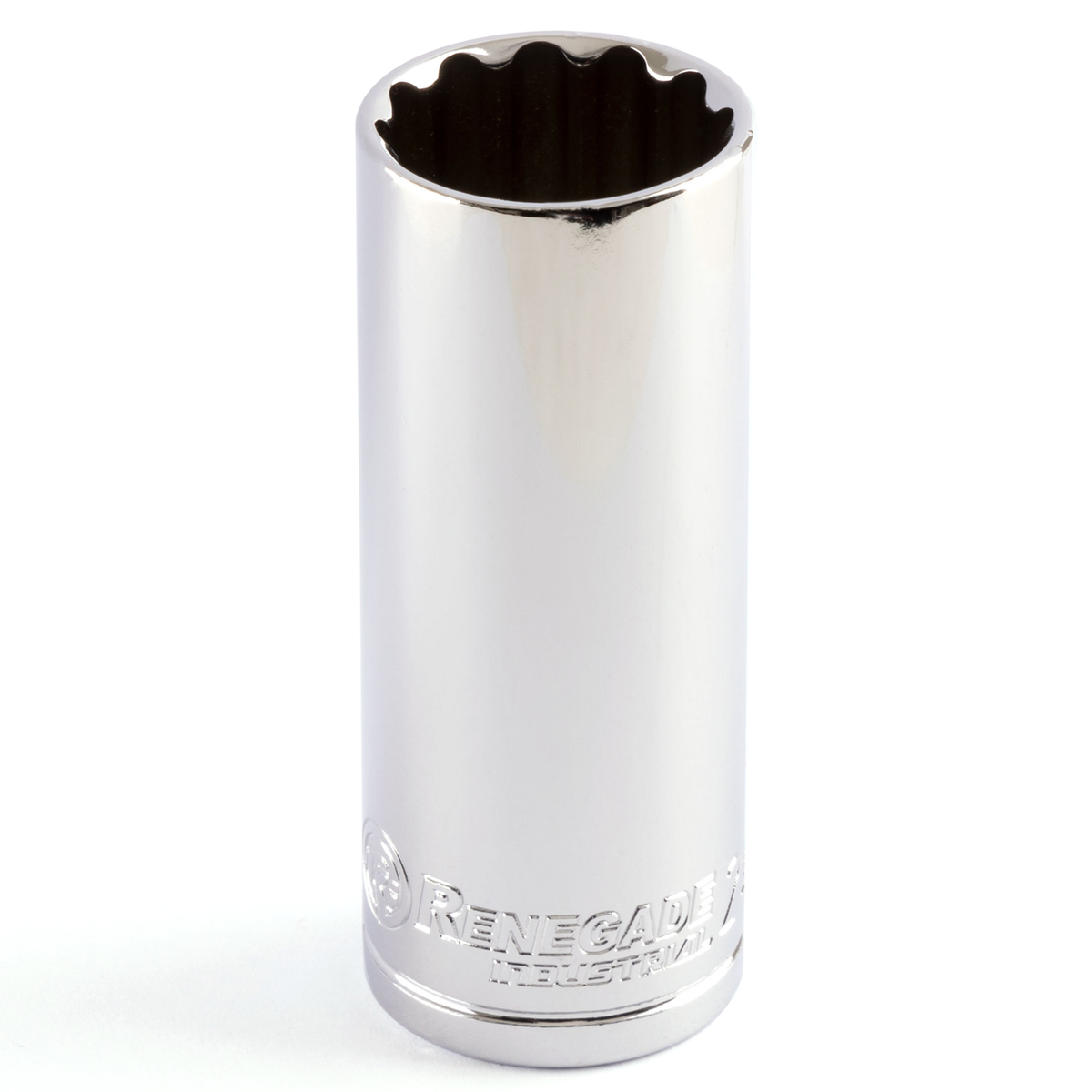 Renegade Industrial 24mm x 1/2" Drive Metric 12 Point Deep Socket - RI12017DP