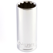 Renegade Industrial 25mm x 1/2" Drive Metric 12 Point Deep Socket - RI12018DP