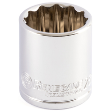 Renegade Industrial 28mm x 1/2" Drive Metric 12 Point Standard Socket - RI12021