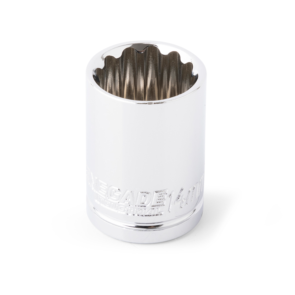 Renegade Industrial 14mm x 3/8" Drive Metric 12 Point Standard Socket - RI38009