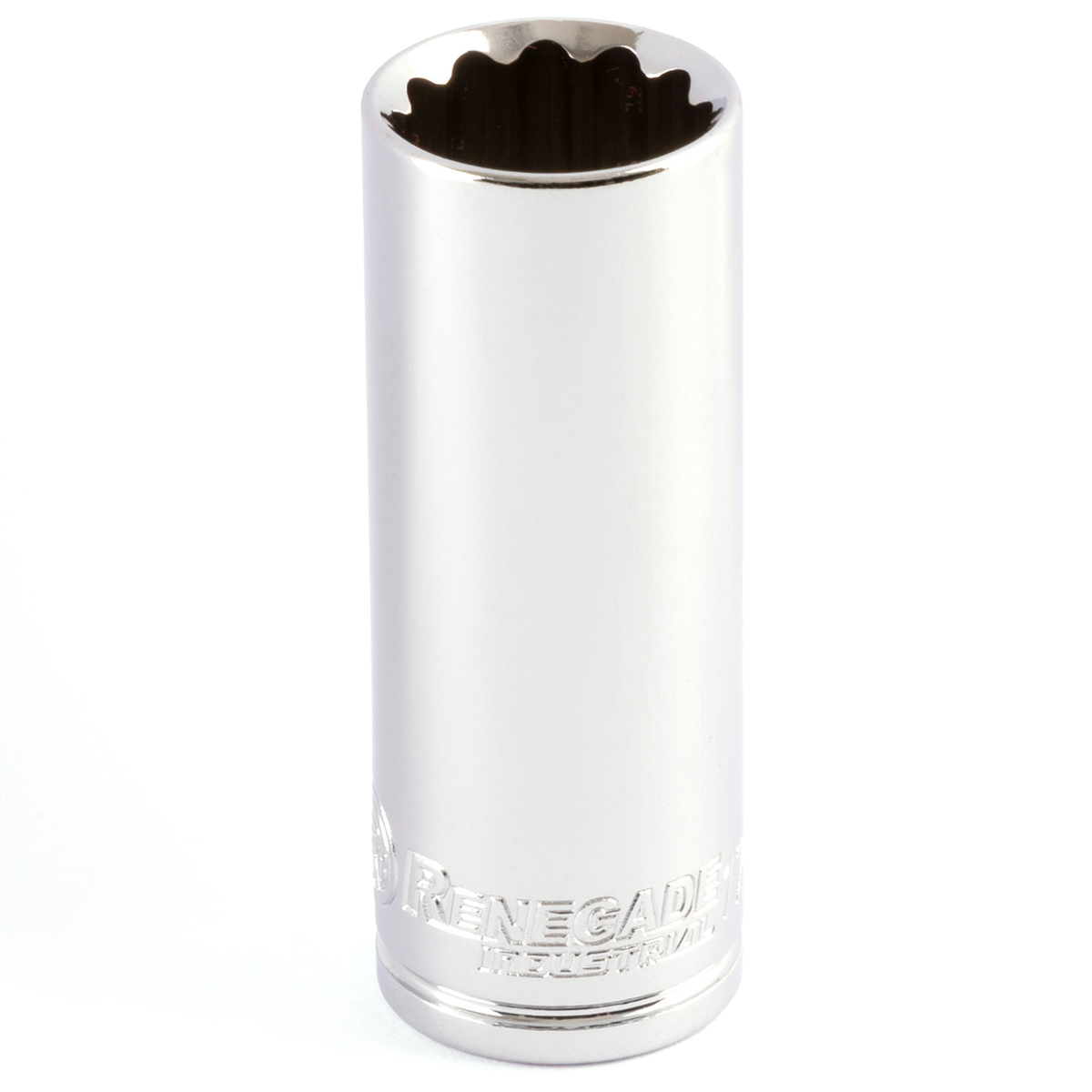 Renegade Industrial 17mm x 3/8" Drive Metric 12 Point Deep Socket - RI38012DP