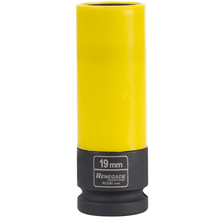 Renegade Industrial 19mm Wheel Nut Impact Rated Mag Wheel Socket - RIWNS19