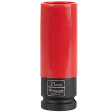 Renegade Industrial 21mm Wheel Nut Impact Rated Mag Wheel Socket - RIWNS21