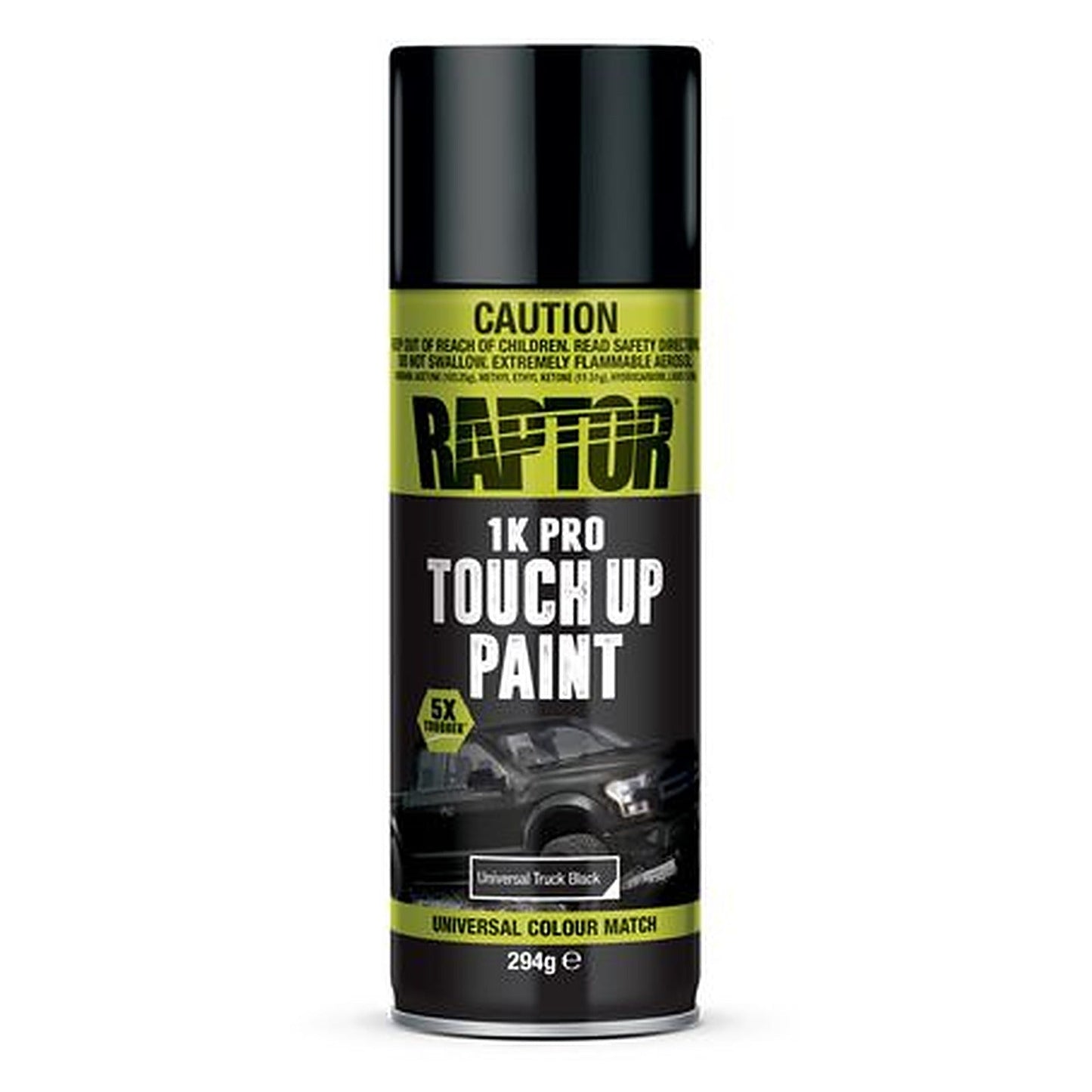 Raptor 1K Pro Touch Up Paint Black 294g RTCB/AL