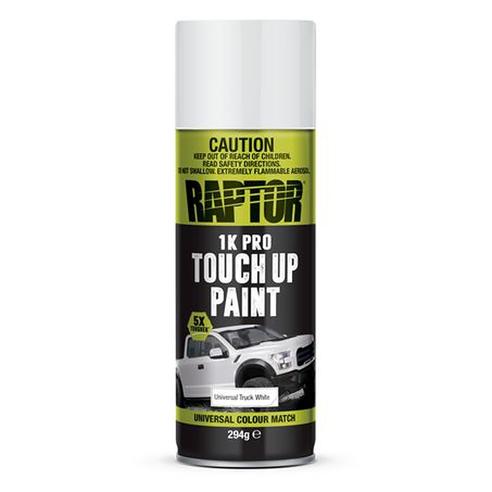 Raptor 1K Pro Touch Up Paint White 294g RTCW/AL